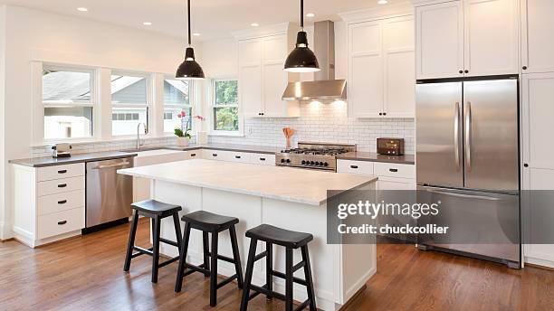 Clean kitchen background